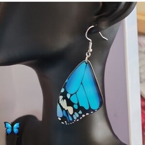 MONARCH Butterfly wing Earrings Butterfly Wing Spring Summer Fall